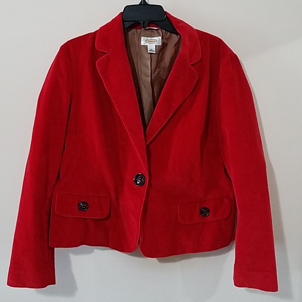 Corduroy Blazer